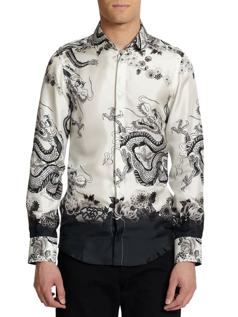 men's dolce gabbana shirt|dolce gabbana formal shirts.